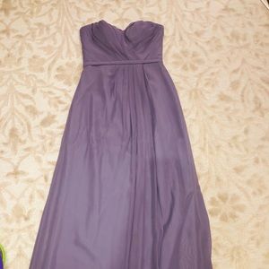 Bari Jay strapless dress.